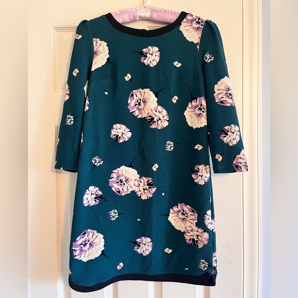 Xhilaration Floral Long Sleeve Dress Women Size Small
